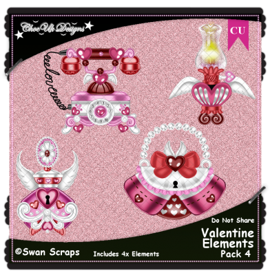 Valentine Elements CU/PU Pack 4