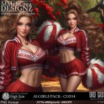 AI - GIRLS PACK CU014 (CU4PU/PNG)