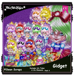 Gidget CU/PU Pack 4