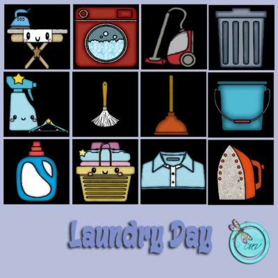 Laundry Day element pack