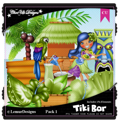 Tiki Bar CU/PU Pack 1