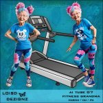 AI Tube 07 - Fitness Grandma - cu4cu/cu/pu