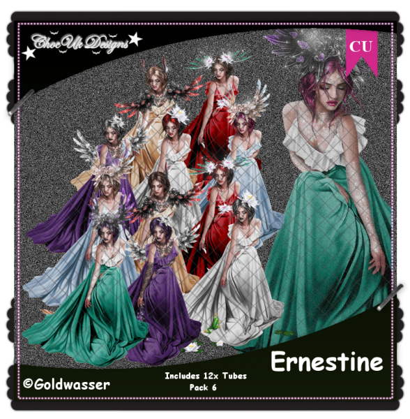 Ernestine CU/PU Pack 6 - Click Image to Close