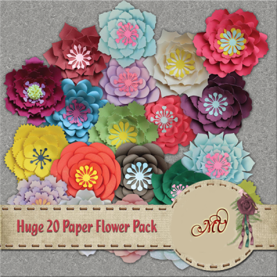 Single flowers Huge Pack