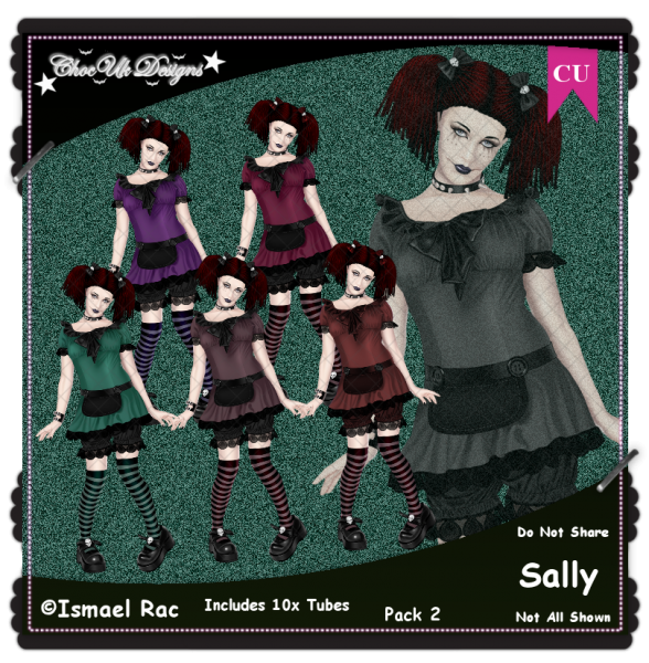 Sally CU/PU Pack 2 - Click Image to Close