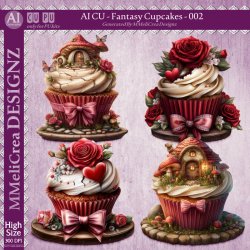 AI - Fantasy Cupcake - CU002 (CU4PU/PNG)