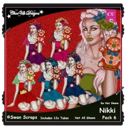 Nikki CU/PU Pack 6 Nikki CU/PU Pack 6