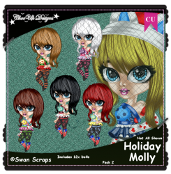 Holiday Molly CU/PU Pack 2 Holiday Molly CU/PU Pack 2