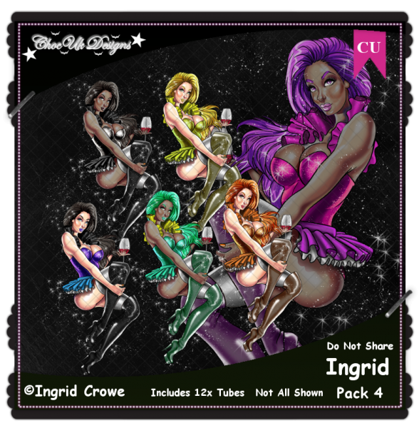 Ingrid CU/PU Pack 4 - Click Image to Close