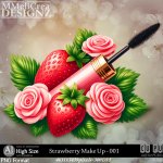 AI - Strawberry Make Up - CU001 (CU4PU/PNG/PACK)