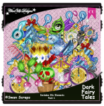 Dark Fairy Tales Elements CU/PU Pack 1