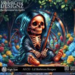 AI - CU Lil Skeleton Reaper (CU4PU/PNG/PACK)