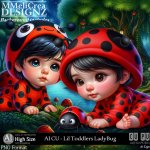 AI - CU Lil Toddlers LadyBug (CU4PU/PNG)