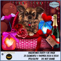 Valentines Dusty 1 DE Pack