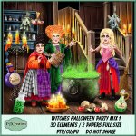 Witches Halloween Party Mix 1