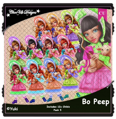 Bo Peep CU/PU Pack 5