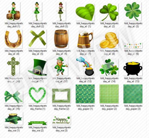 Happy St. Patrick's Day - cu/pu - Click Image to Close