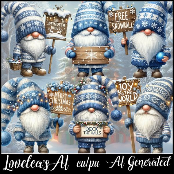 CMAS GNOMES BW PACK 4 - Click Image to Close