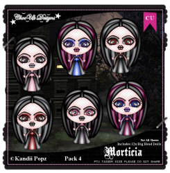 Morticia CU/PU Pack 4 Morticia CU/PU Pack 4