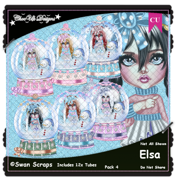 Elsa CU/PU Pack 4 - Click Image to Close