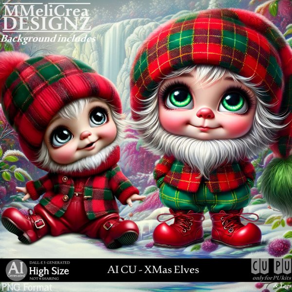 AI - CU XMas Elves (CU4PU/PNG) - Click Image to Close