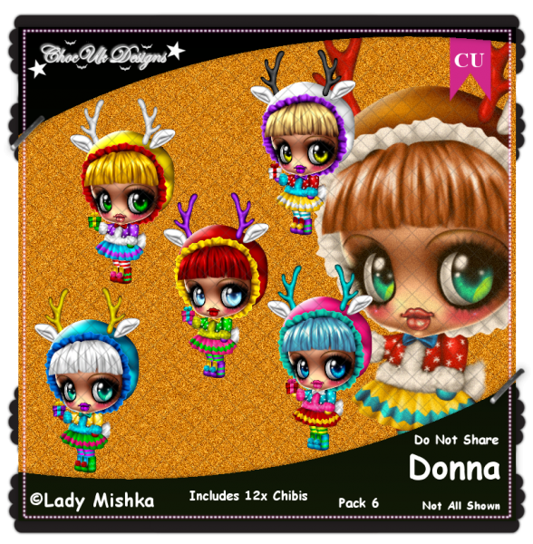 Donna CU/PU Pack 6 - Click Image to Close