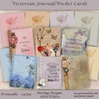 Victorian Journal/Pocket Cards
