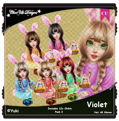 Violet CU/PU Pack 2