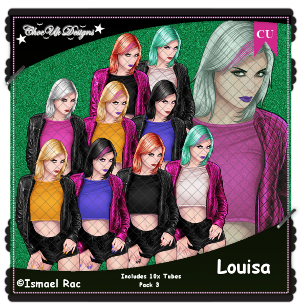 Louisa CU/PU Pack 3 - Click Image to Close