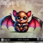 AI - CU Cute Bat (CU4PU/PNG)