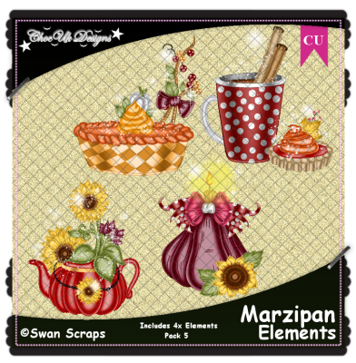 Marzipan Elements CU/PU Pack 5