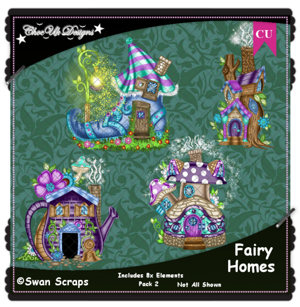 Fairy Homes CU/PU Pack 2 - Click Image to Close