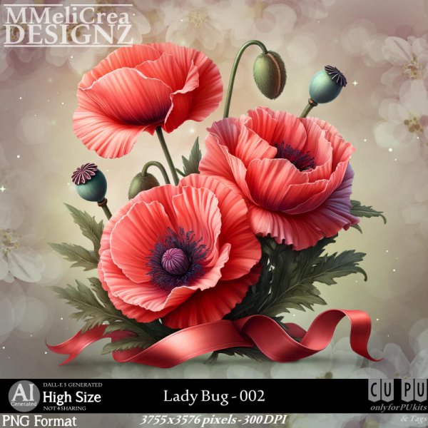 AI - Lady Bug - CU002 (CU4PU/PNG) - Click Image to Close