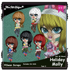 Holiday Molly CU/PU Pack 3 Holiday Molly CU/PU Pack 3