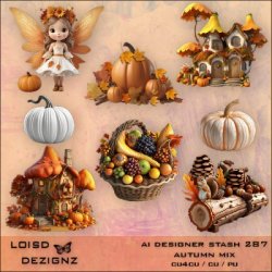 AI Designer Stash 287 - Autumn Mix - CU4CU/CU/PU AI Designer Stash 287 - Autumn Mix - CU4CU/CU/PU