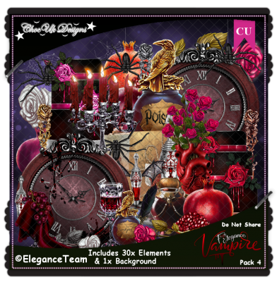 Vampire From Elegance Elements CU/PU Pack 4