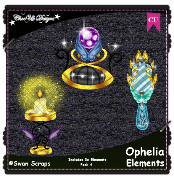 Ophelia Elements CU/PU Pack 4 - Click Image to Close