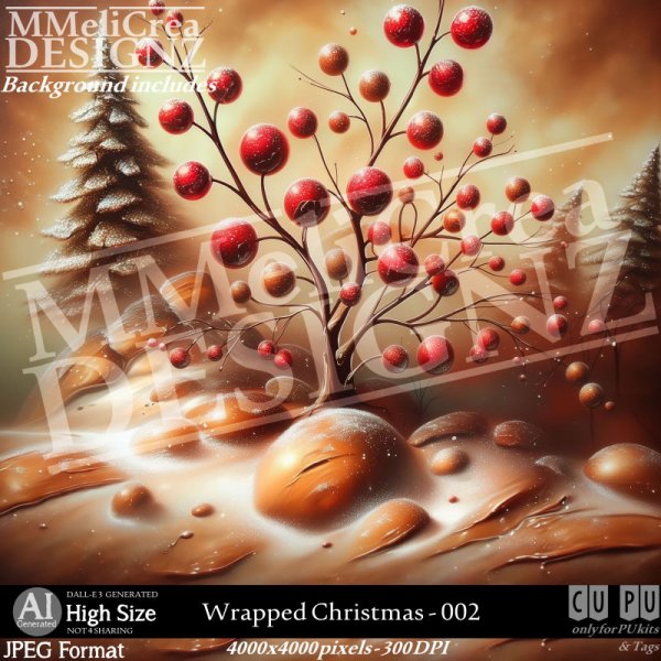 AI - Wrapped Christmas - CU002 (CU4PU/PNG/PACK) - Click Image to Close