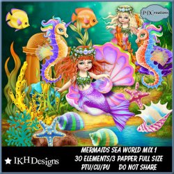 Mermaids Sea World Mix 1