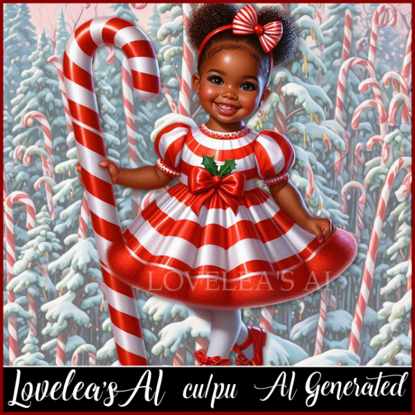 CANDY CANE GIRL 3 - Click Image to Close