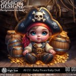 AI - CU Baby Pirate Baby Doll (CU4PU/PNG)