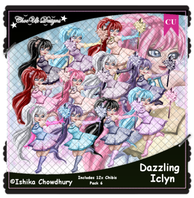 Dazzling Iclyn CU/PU Pack 6