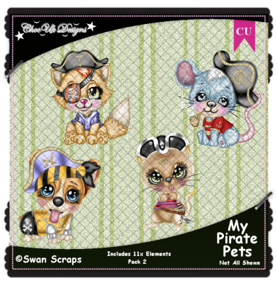 My Pirate Pets Elements CU/PU Pack 2