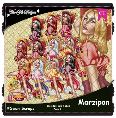 Marzipan CU/PU Pack 6