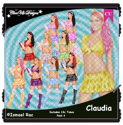 Claudia CU/PU Pack 4