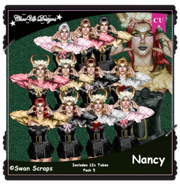 Nancy CU/PU Pack 5 - Click Image to Close