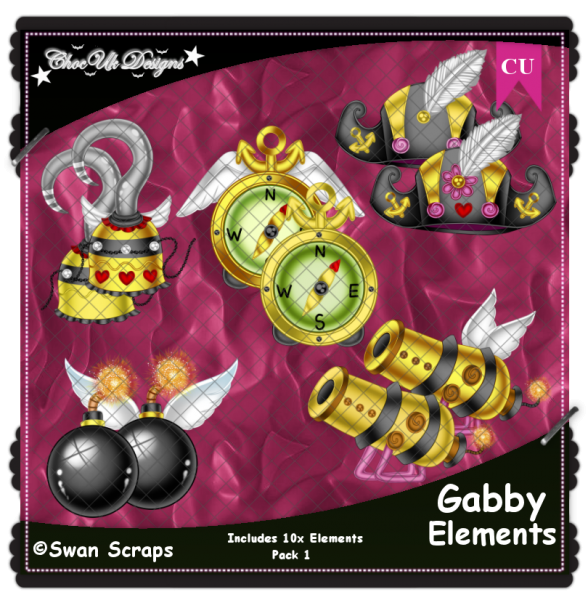 Gabby Elements CU/PU Pack 1 - Click Image to Close