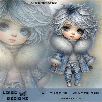 AI Tube 19 - Winter Girl - cu4cu/cu/pu