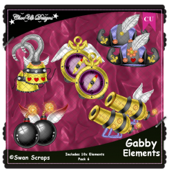 Gabby Elements CU/PU Pack 6 Gabby Elements CU/PU Pack 6