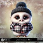 AI - Winter Friends - CU002 (CU4PU/PNG/PACK)